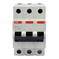 Автоматичний вимикач ABB basic M 3P C10