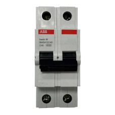 Автоматичний вимикач ABB basic M 2P C40