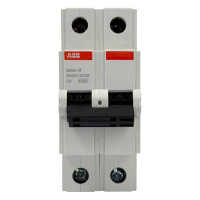 Автоматичний вимикач ABB basic M 2P  C6