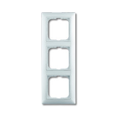 Рамка ABB basic55 біла 3-на