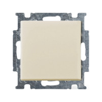 Кнопка ABB basic55 cлонова кість 1-кл