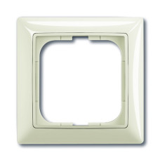 Рамка ABB basic55 cлонова кість 1-на