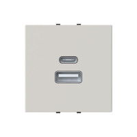 Розетка Zenit дюна USB A+C 3A