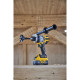Дриль-шурупокрут акумуляторний безщітковий ударний DeWALT DCD1007WW1T