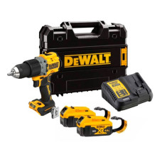 Дриль-шурупокрут акумуляторний безщітковий ударний DeWALT DCD805P2LRT