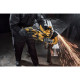 Шліфмашина кутова - болгарка акумуляторна безщіткова DeWALT DCG460X2