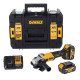 Шліфмашина кутова - болгарка акумуляторна безщіткова DeWALT DCG407M2T