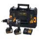 Набір з двох інструментів акумуляторних безщіткових McLaren F1 TEAM LIMITED EDITION DeWALT DCK200MM2T