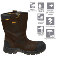 Взуття робоче MILLINGTON DeWALT DWF50202-104-8
