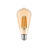 Лампа LED FILAMENT ST64 12W E27 2200К VIOLUX