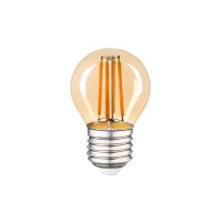 Лампа LED FILAMENT G45 2W E27 2200K VIOLUX
