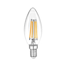 Лампа LED FILAMENT С37 6W E14 4000K VIOLUX