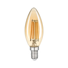 Лампа LED FILAMENT С37 6W E14 2200K VIOLUX