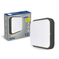 Світильник LED Violux ДББ POLO UA антрацит MW sensor 12W 5000K IP54