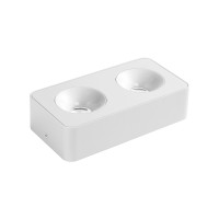 Cвітильник точковий накладний SIDNEY-2L 20W 4000K IP20 білий Violux