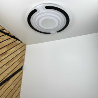 Світильник LED smart MATRIX+пульт 100W 3000-6000K IP20 чорний круг