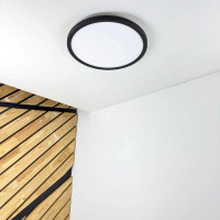 Світильник LED Violux ДББ MILLENNIUM BL 26W 4200K IP20 круг чорний