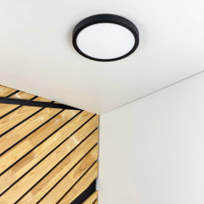 Світильник LED MILLENNIUM 20W 5000K круг чорний Violux