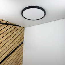 Світильник LED MILLENNIUM 26W 5000K круг чорний Violux