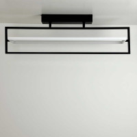Світильник LED smart PRADA+пульт 60W 3000-5000K IP20 прямокутник чорно-білий Violux