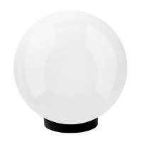 Світильник садово-парковий Violux SFERA 350мм білий 100W Е27 IP44