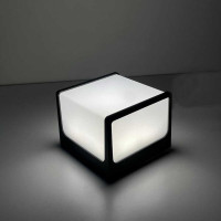 Світильник фасадний Violux CUBE 8W 4200K 600Lm ІР65 чорний
