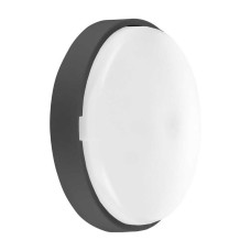 Світильник LED Violux ДББ ATOM UA MW sensor 22W 5000K IP44 антрацит плівка