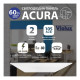 Світильник LED панель ACURA 60Вт 4500К 600х600мм Violux