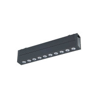 Магнітний трековий світильник UST-GR 12W 4000К 48V IP20 чорний Violux