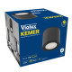 Cвітильник точковий накладний KEMER GX53 IP54 чорний Violux