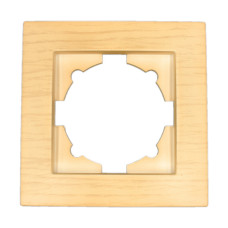 Рамка EL-BI VEGA Woodline клен 1-на