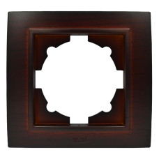 Рамка EL-BI ZENA Woodline червоне дерево 1-на