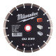 Диск алмазний MILWAUKEE DU 230, діаметр 230мм (цегла, бетон, шлакоблок)