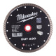 Диск алмазний MILWAUKEE DUT 230, діаметр 230мм (керамічна плитка/чистий різ)