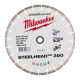 Диск алмазний Speedcross STEELHEAD 350 MILWAUKEE, діаметр 350мм, (метал, нержавійка)