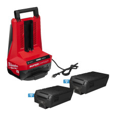 Енергокомплект Li-ion MILWAUKEE, MXFFORGENRG-122 (зарядний пристрій MXF SC, 2 акумулятори MXF HD812 12Аг, картонне пакування)