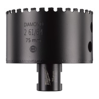 Коронка алмазна Diamond Max MILWAUKEE, O75мм
