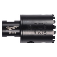 Коронка алмазна M14 Diamond Max MILWAUKEE, O38мм (суха)