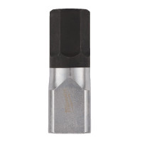 Головка торцева хромована 1/2'' MILWAUKEE з бітою Hex, 19мм
