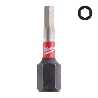 Біта SHOCKWAVE MILWAUKEE, Hex3, 25мм, (2шт)