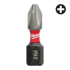 Біта SHOCKWAVE MILWAUKEE, PH2, 25мм, (2шт)