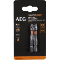 Біта ударна AEG AAK502PZ2, PZ2, 50мм (2шт)