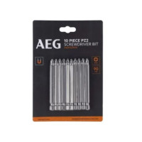 Біта AEG ASDPZ29010, PZ2, 90мм (10шт)