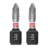 Біта SHOCKWAVE MILWAUKEE, PZ1, 25мм, (3шт)