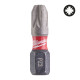 Біта SHOCKWAVE MILWAUKEE, PZ3, 25мм, (25шт), пластикова коробка
