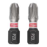 Біта SHOCKWAVE MILWAUKEE, PZ3, 25мм, (3шт)