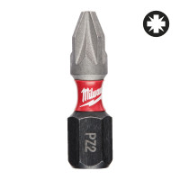 Біта SHOCKWAVE MILWAUKEE, PZ2, 25мм, (2шт)