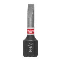 Біта SHOCKWAVE MILWAUKEE, SL0,6x4,5, 25мм, (3шт)