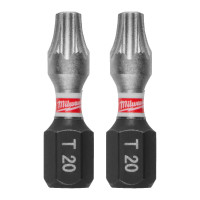 Біта SHOCKWAVE MILWAUKEE, TX20, 25мм, (3шт)