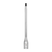 Головка торцева хромована 1/4'' MILWAUKEE подовжена з бітою Torx, T30